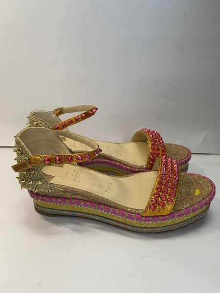 クリスチャンルブタン MADMONICA 60 NAPPA PEP サンダル 38