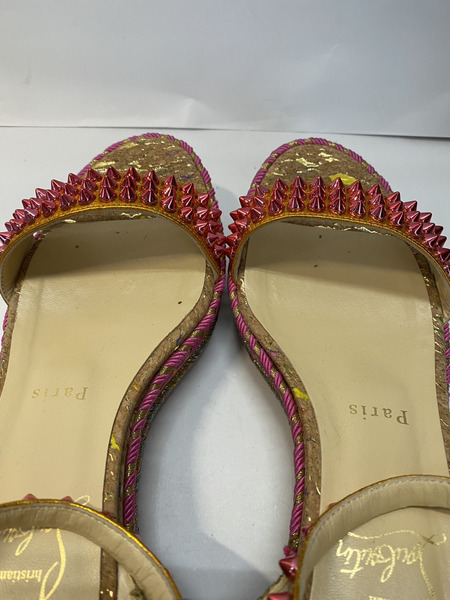 クリスチャンルブタン MADMONICA 60 NAPPA PEP サンダル 38