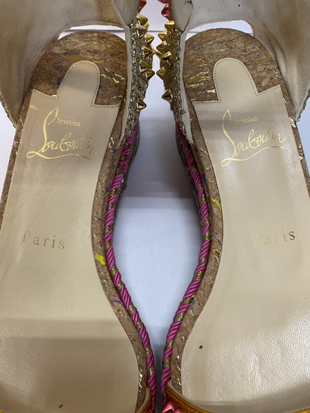 クリスチャンルブタン MADMONICA 60 NAPPA PEP サンダル 38