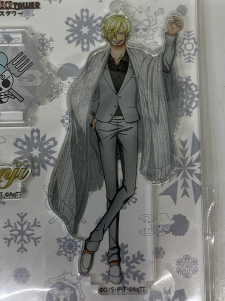 ワンピース 東京ワンピースタワー WINTER 2017 アクリルスタンドチャーム サンジ 未開封 ONE PIECE  アクリルスタンド アクスタ  キーホルダー