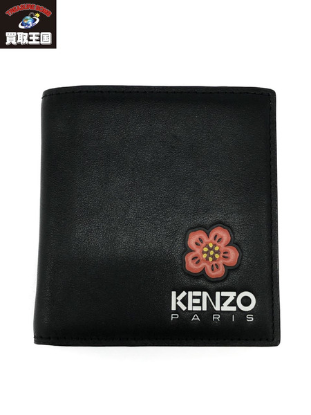 KENZO コンパクトウォレット ブラックファッション小物