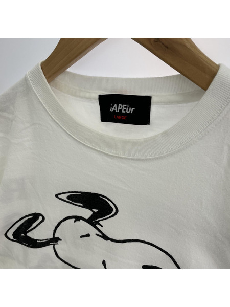 SAPeur VINTAGE SNOOPY プリントTシャツ L