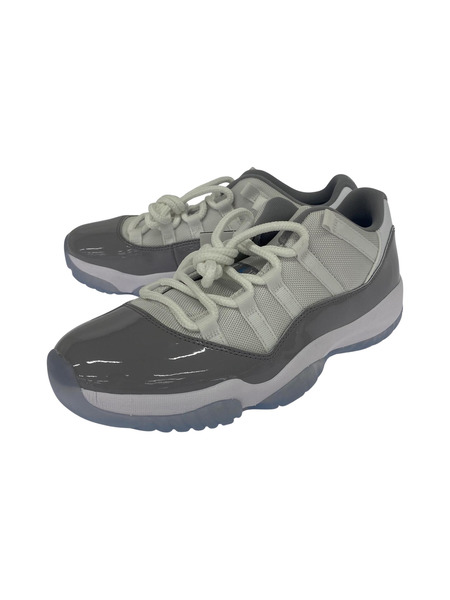 NIKE/Nike Air Jordan 11 Low Cement Grey/AV2187-140/27.5