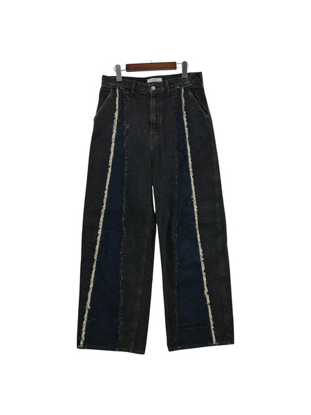 Jieda SWITCHING OVER DENIM PANTS スイッチングオーバーデニムパンツ 2