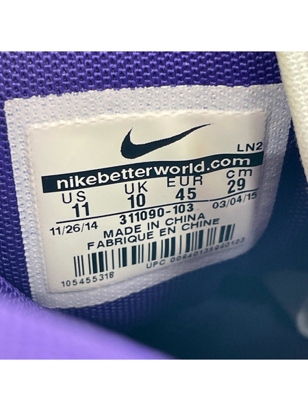 NIKE スニーカー AIR MAX UPTEMPO LAKERS[値下]