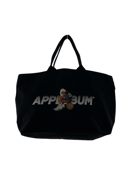 APPLEBUM ZIP TOTEBAG BLK