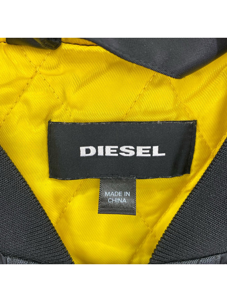 DIESEL ブルゾン・ジャンパー MA-1 黒 (XL)