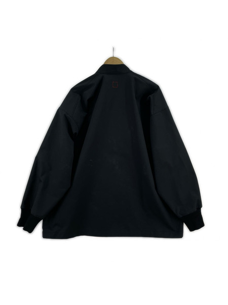 DIGAWEL 24SS カフスリブシャツ 黒 (2)