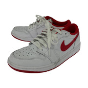 NIKE　Air Jordan 1 Retro Low OG White and University Red