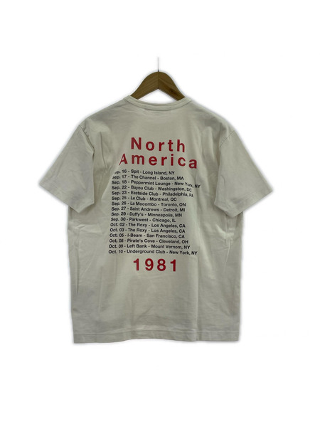 JUNYA WATANABE COMME des GARCONS 2022 DURAN プリントTee S 白