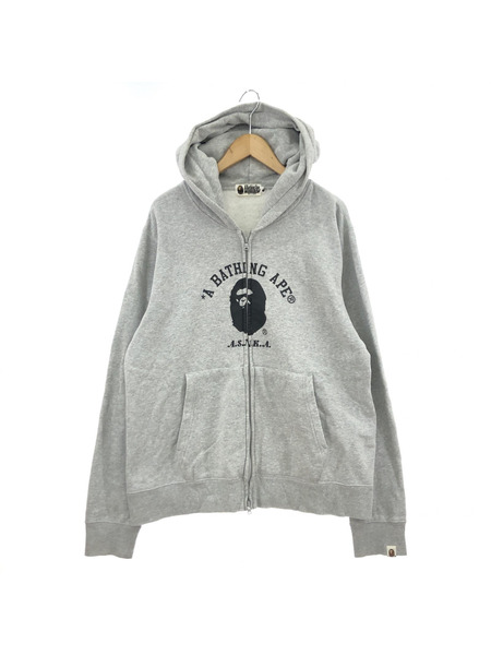 A BATHING APE フロントサル ジップパーカ sizeXL