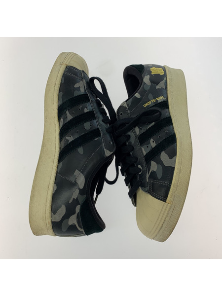 A BATHING APE adidas UNDEFEATED SUPERSTAR スニーカー 迷彩 24.5cm