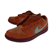 NIKE SB Dunk Low Pro PRM Mystic Red and Rosewood 26.5cm