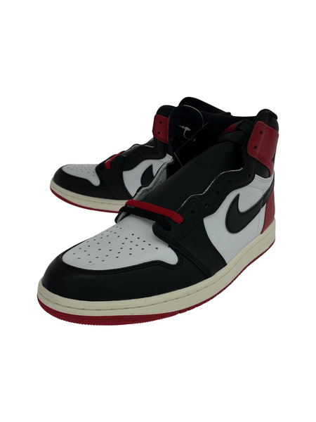 NIKE/Air Jordan 1 Retro High OG Black Toe Reimagined