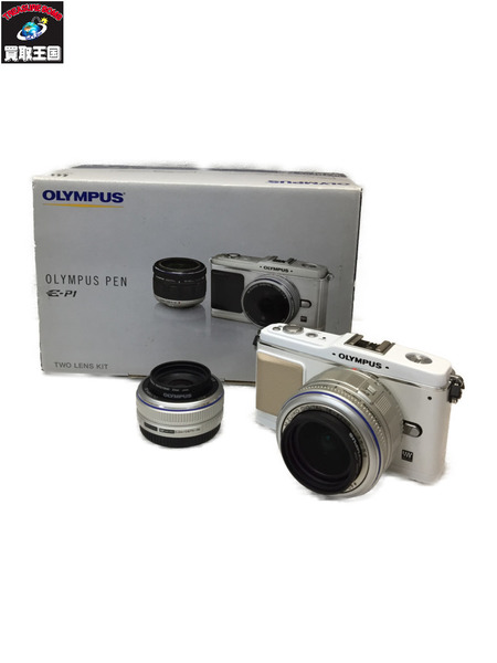 OLYMPUS PEN E-P1 ミラーレス一眼レフカメラ 2レンズキット