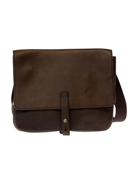 TUMI ショルダーバッグ レザーショルダーバッグ/茶[値下]