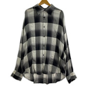 UNUSED×SUGARHILL オンブレチェックシャツ US2150  (4)