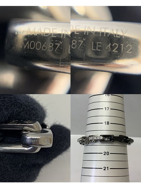 LV ブレスレット モノグラム チェーン M00687 本体のみ ルイ ヴィトン LOUIS VUITTON BRACELET CHAIN MONOGRAM 