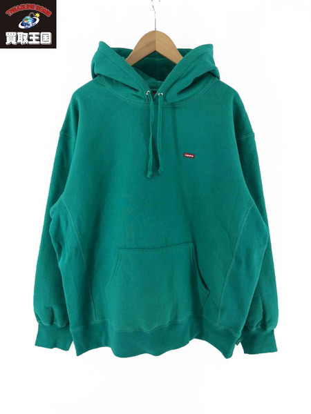 Supreme Small Box Hooded Sweatshirt (L) グリーン[値下]｜商品番号 ...