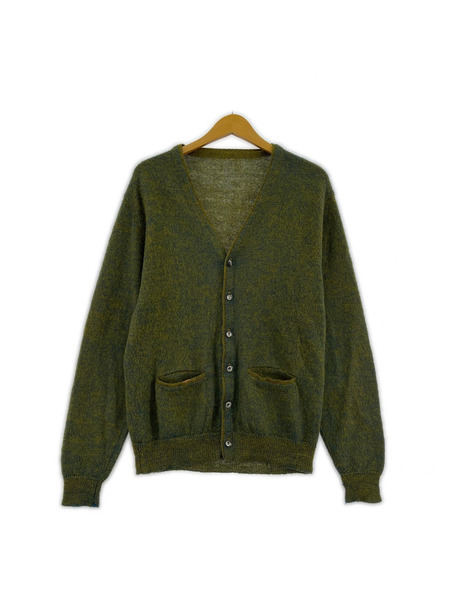 OLD・VINTAGE カーディガン 60s mohair cardigan GRN