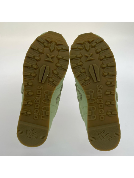 SANGACIO シューズ SANGACIO×Wako's Room イニシャル グリーン