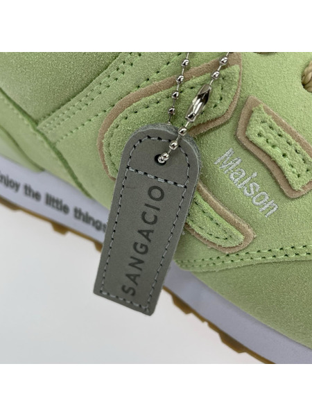 SANGACIO シューズ SANGACIO×Wako's Room イニシャル グリーン
