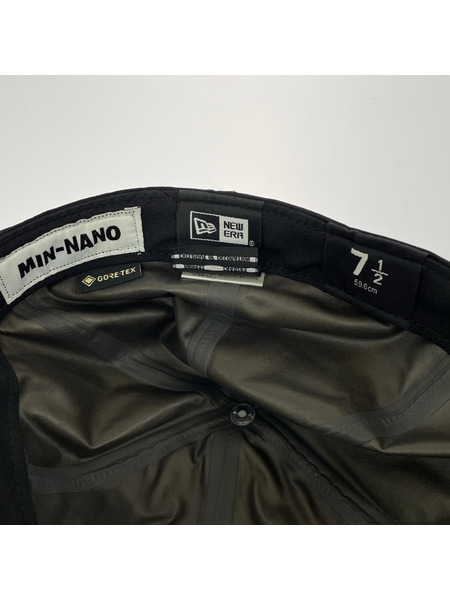 NEW ERA×MIN-NANO GORE-TEX RETRO CROWN 7 1/2 黒