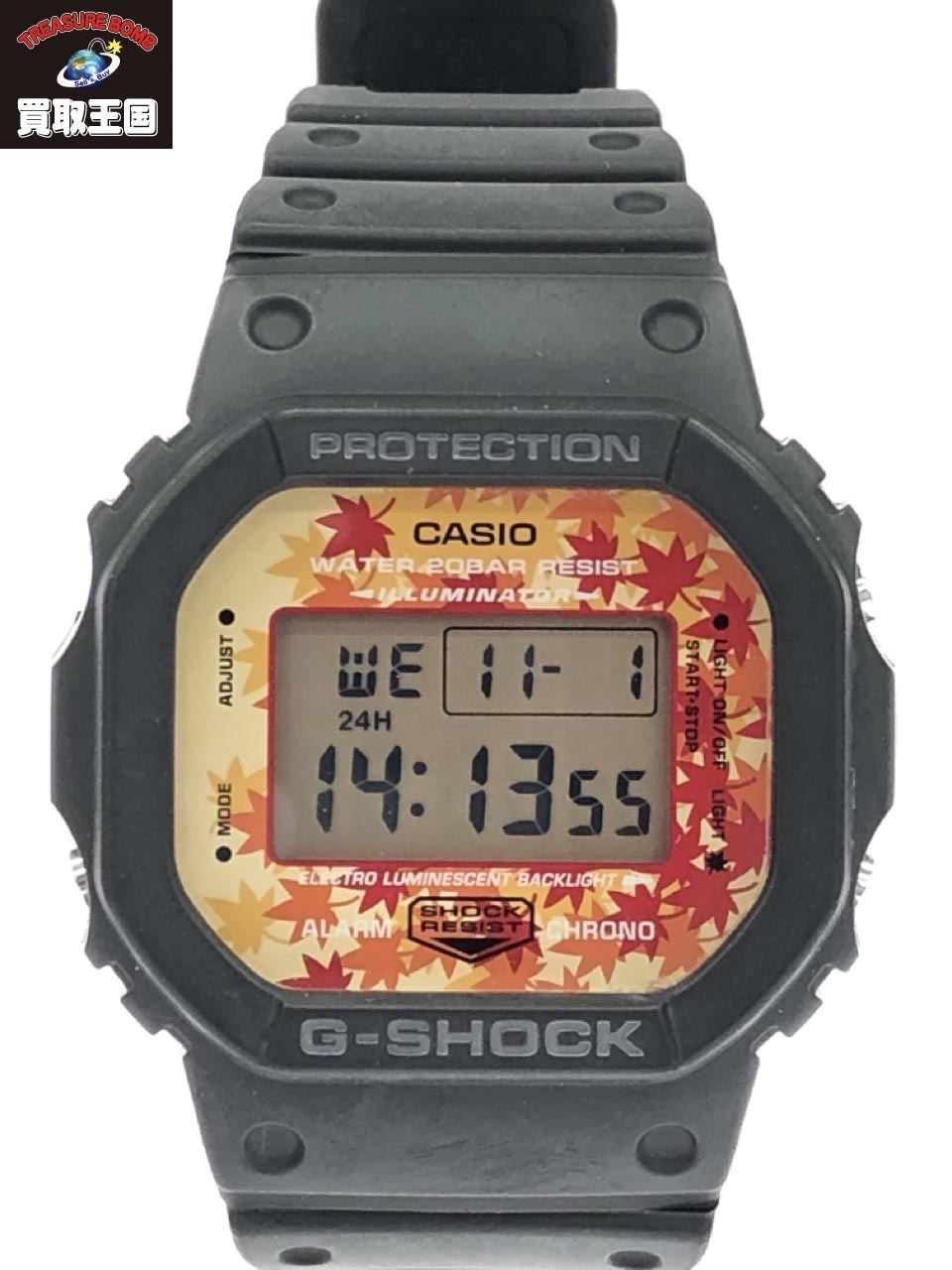 G-SHOC G-SHOCK DW-5600TAL KYO MOMIJI COLOR VERYGOOD #37EC