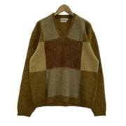 OLD・VINTAGE ニット・セーター CAMPUS 60s モヘアVネックニット (L) チェック