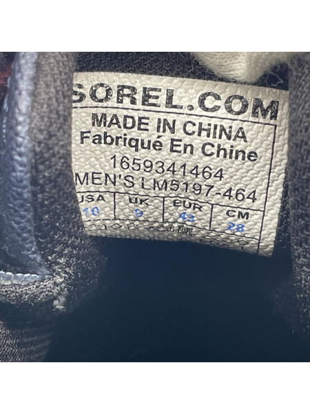 SOREL ブーツ チャッカブーツ 28cm 黒