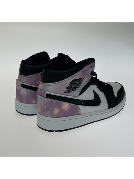 NIKE スニーカー AIR JORDAN 1 MID TIE DYE (27.0)