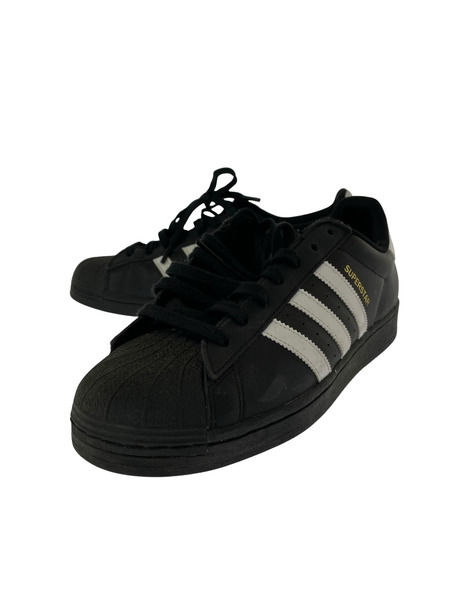 adidas スニーカー STANSMITH 黒 (27.0cm)