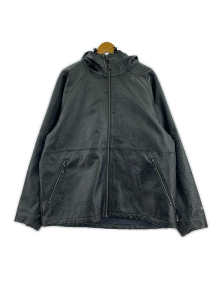 Supreme 26SS GORE-TEX Ostrich Embosssed Leather Jacket L