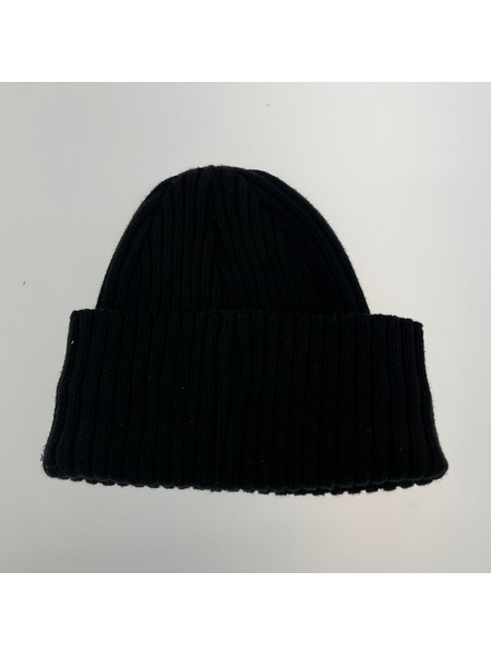 Supreme overdyed beanie 黒