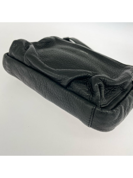 DECADE ボディバッグ レザー/ブラック