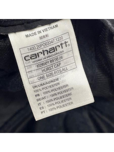 Carhartt キャップ HURST CAP 黒