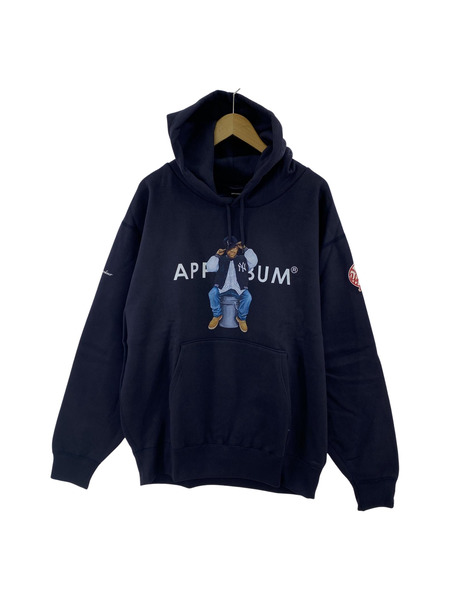 APPLEBUM NEW YORK YANKEES POパーカー XL ネイビー