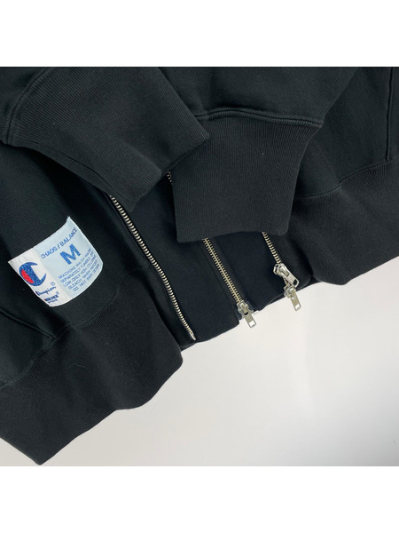 UNDERCOVER パーカー(ジップアップ) ×Champion REVERSE WEAVE 黒 M