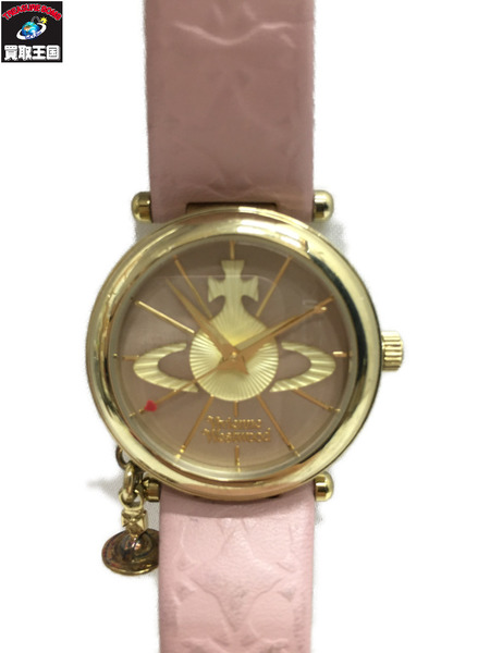 Vivienne Westwood 腕時計 ピンク [値下]｜商品番号：2100187688676 ...
