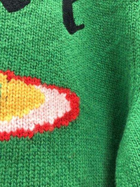 GUCCI/Future UFO wool jumper/ニット/グリーン/M X5T52