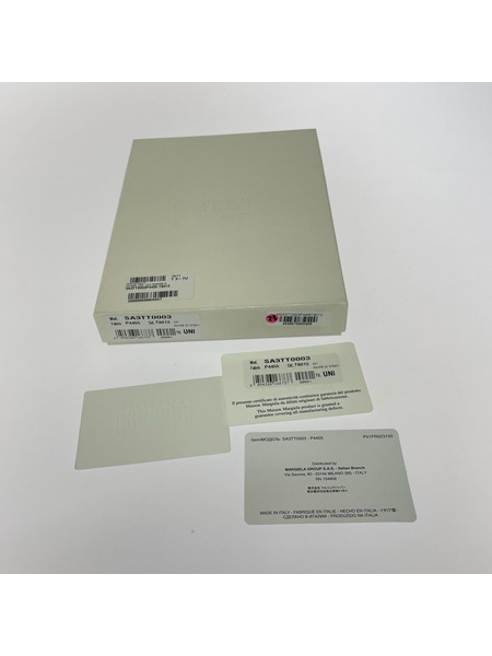 MAISON MARGIELA 長財布 4ステッチ ハンドルウォレット レザー 黒