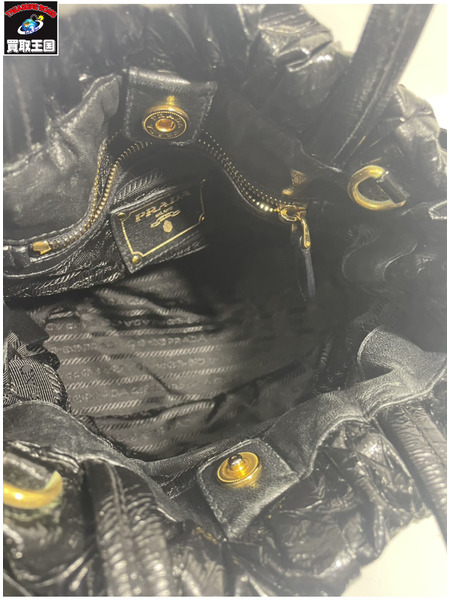 ハンドバッグ PRADA ギャザーバッグ[値下]