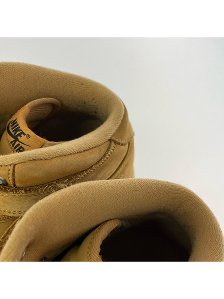 NIKE スニーカー AIR FORCE 1 MID FLAX (27.5)