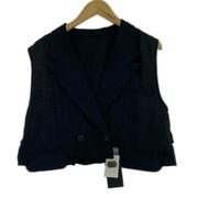 ジレ・ベスト Pauline Bleu ブラック