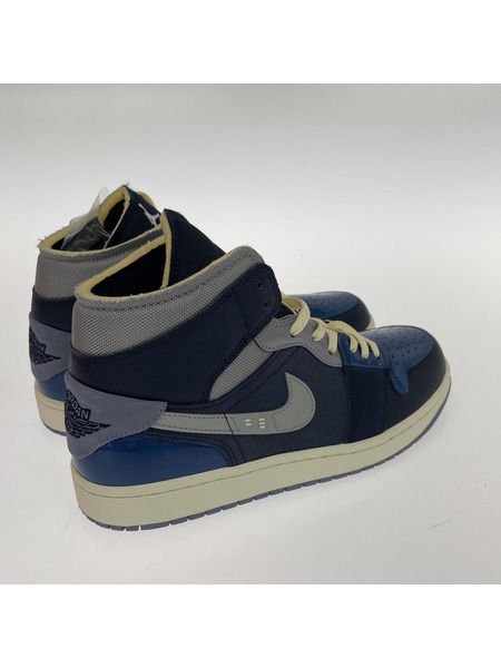 Nike Air Jordan 1 Mid Craft Obsidian 28.0cm