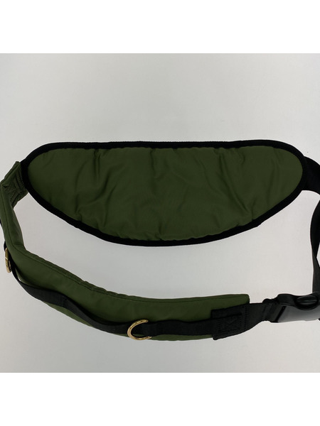 Sacai ボディバッグ ×A.P.C.  ナイロン カーキ