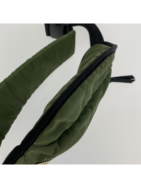 Sacai ボディバッグ ×A.P.C.  ナイロン カーキ