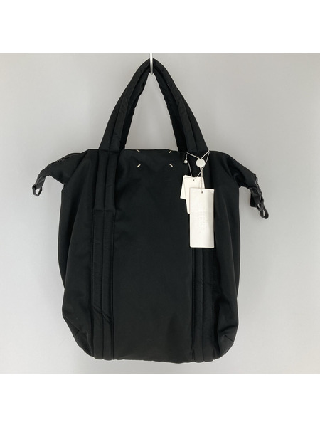 MAISON MARGIELA ソノ他バッグ セーラーバッグ 黒×イエロー