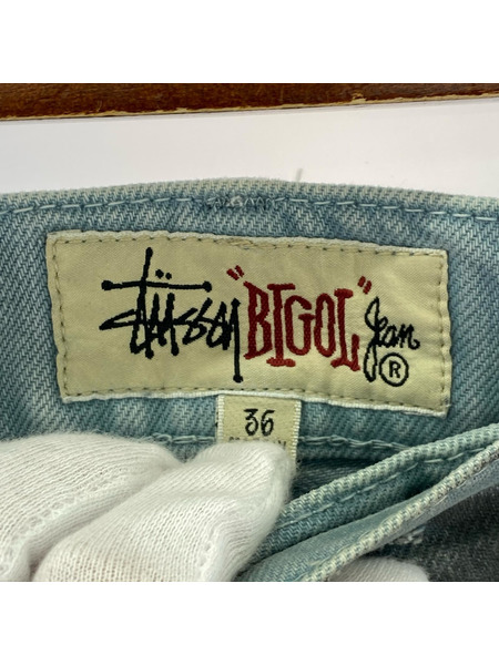 STUSSY パンツ DYE BIG OL JEAN/116617