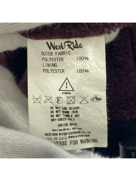 WEST RIDE ソノ他 フリースベスト